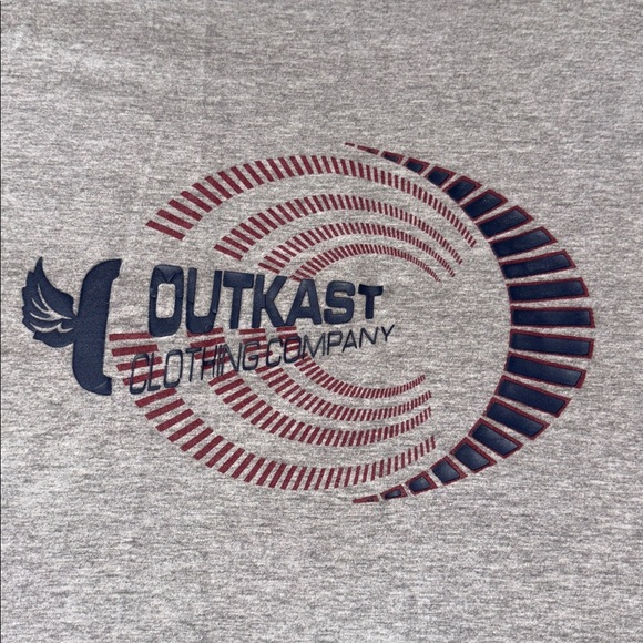 Gray and Red Graphic T-Shirt - Picture 4 of 11